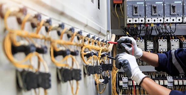 Professional Electrician technician working in Moraine, OH